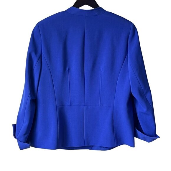 Kasper 3 Button Blazer with Notched Collar, 14W - Picture 2 of 6